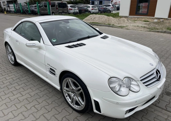 Mercedes-Benz SL cena 139000 przebieg: 122000, rok produkcji 2006 z Leszno małe 352
